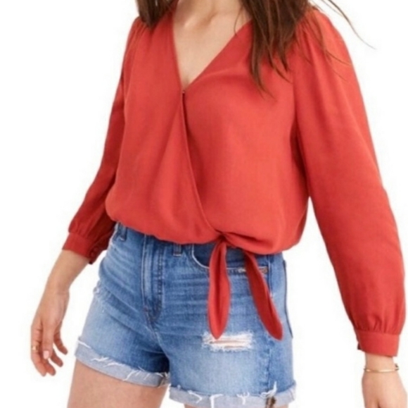 Madewell Tops - SOLD Madewell wrap top